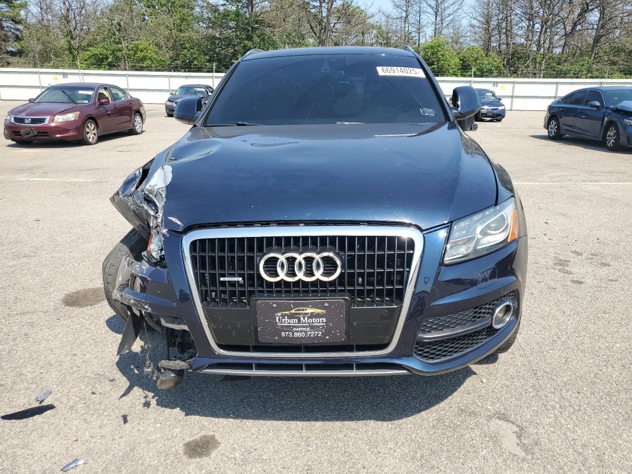 2011 AUDI Q5 6cyl Gasoline 3.2 Left HEADLAMP ASSEMBLY - 370888 — photo 5