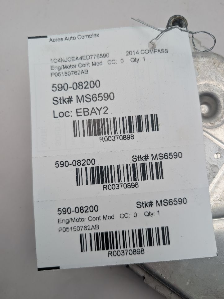 2014 JEEP COMPASS 4cyl Gasoline 2.0 Dohc Eng/Motor Cont Mod - 370898 — photo 5