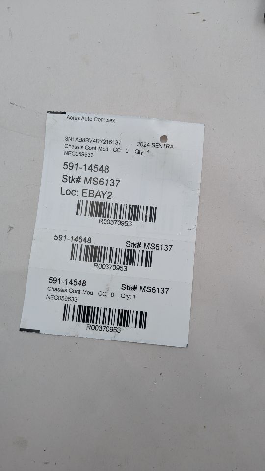 2024 NISSAN SENTRA 2.0L 4cyl Gasoline Eng/Motor Cont Mod - 370953 — photo 6
