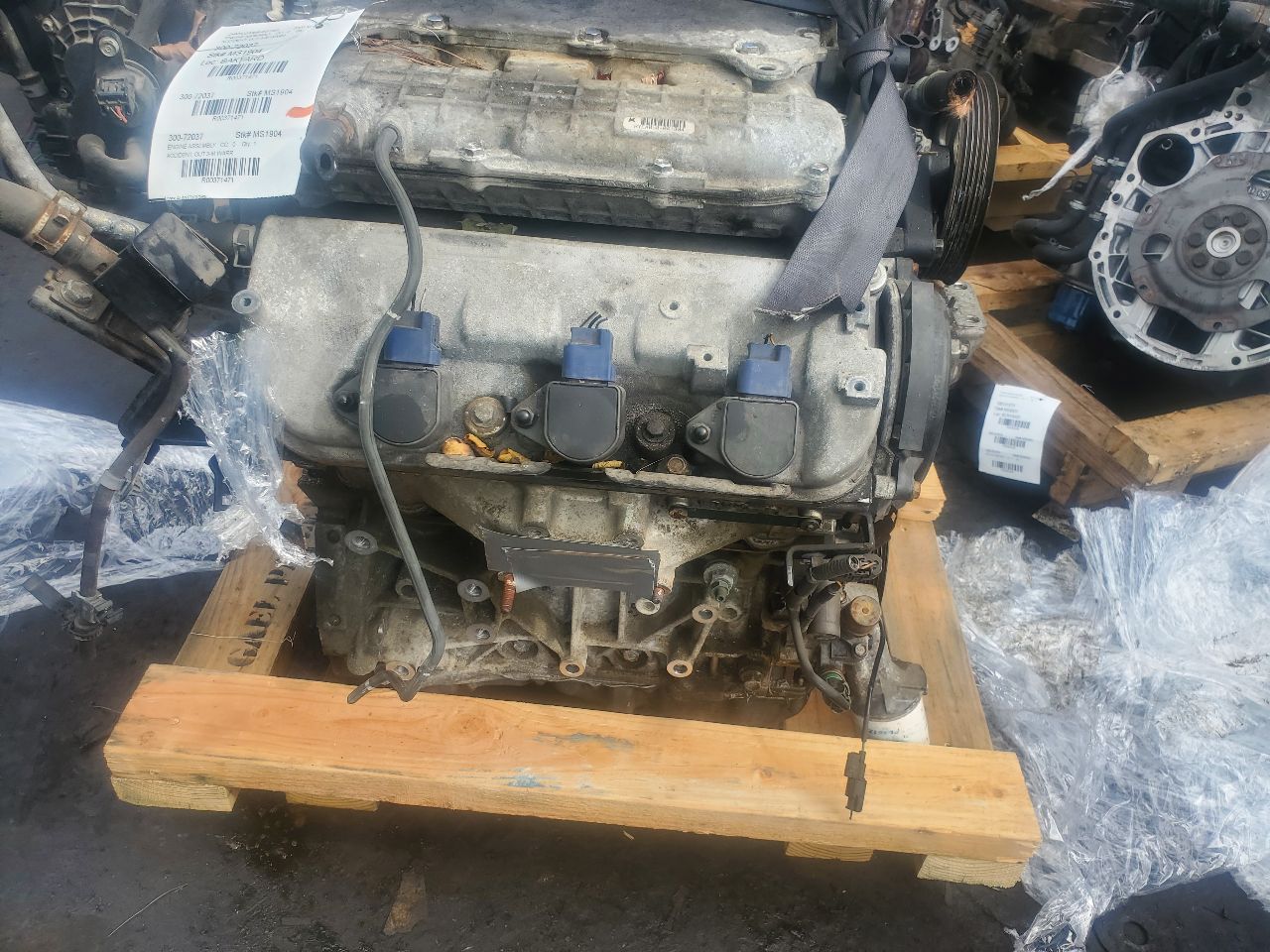 2008 ACURA MDX 3.7L 6cyl Gasoline VVT ENGINE ASSEMBLY - 371471 — photo 2
