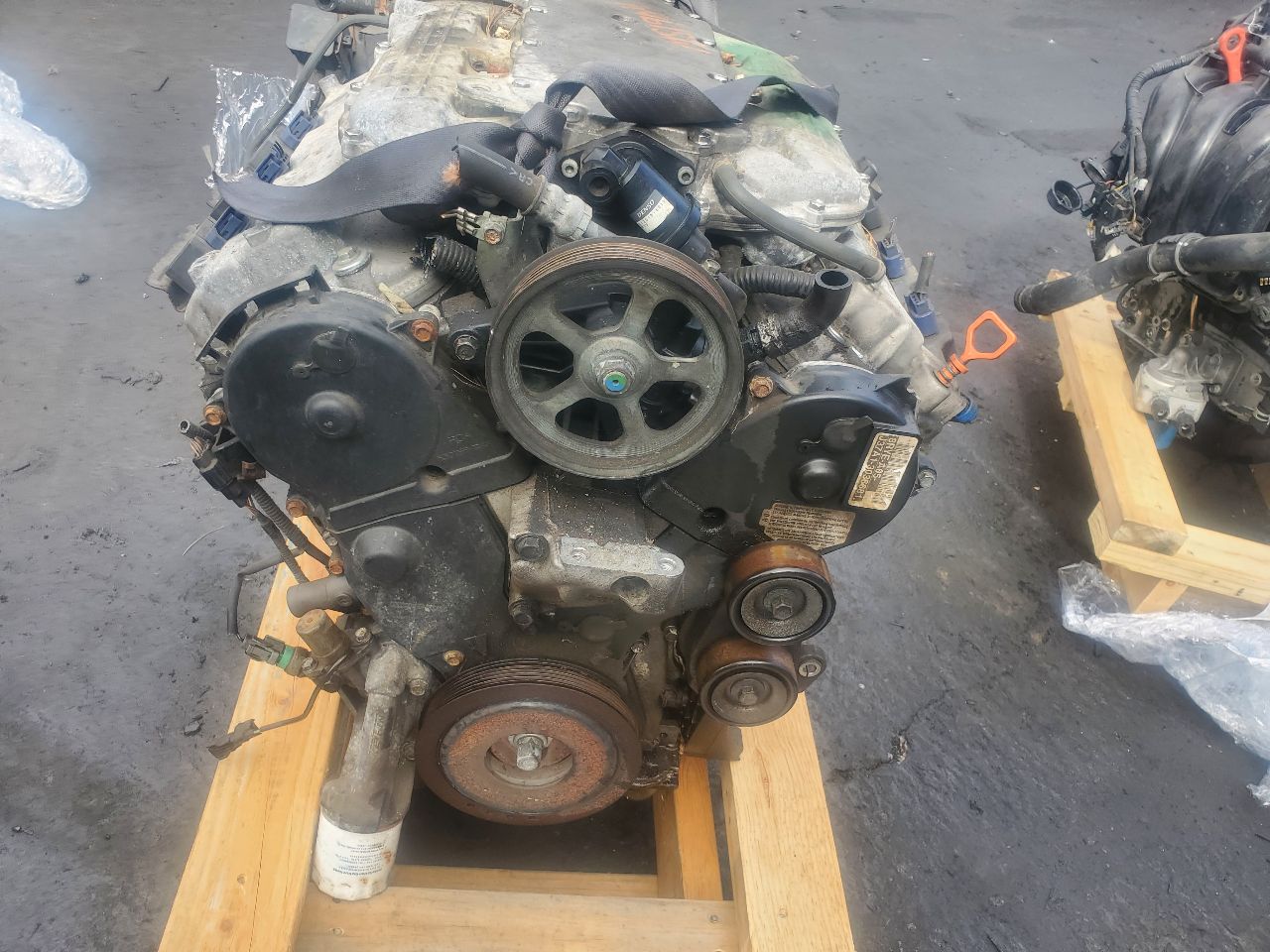 2008 ACURA MDX 3.7L 6cyl Gasoline VVT ENGINE ASSEMBLY - 371471 — photo 3