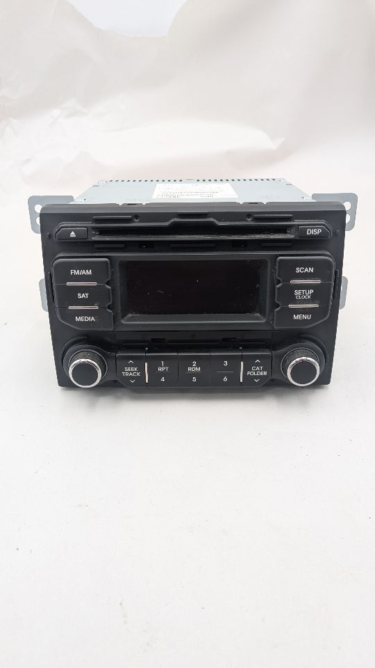2013 KIA RIO 4cyl Gasoline 1.6 DOHC Radio Audio - 371602