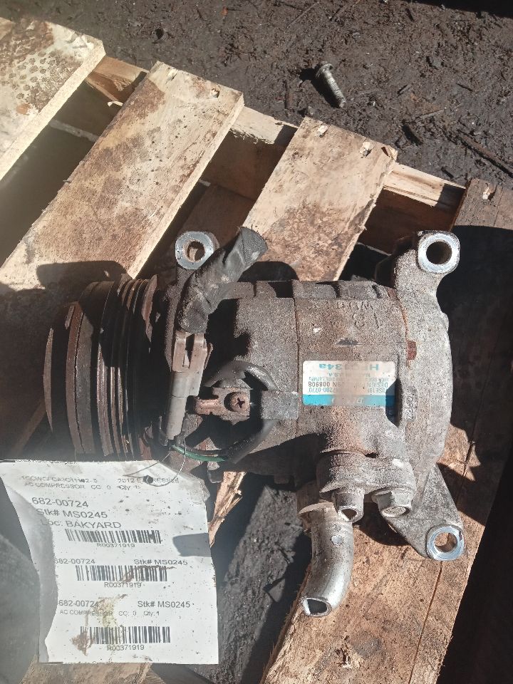 2012 CHEVROLET EXPRESS 2500 VAN 4.8L 8cyl Gasoline AC COMPRESSOR - 371919