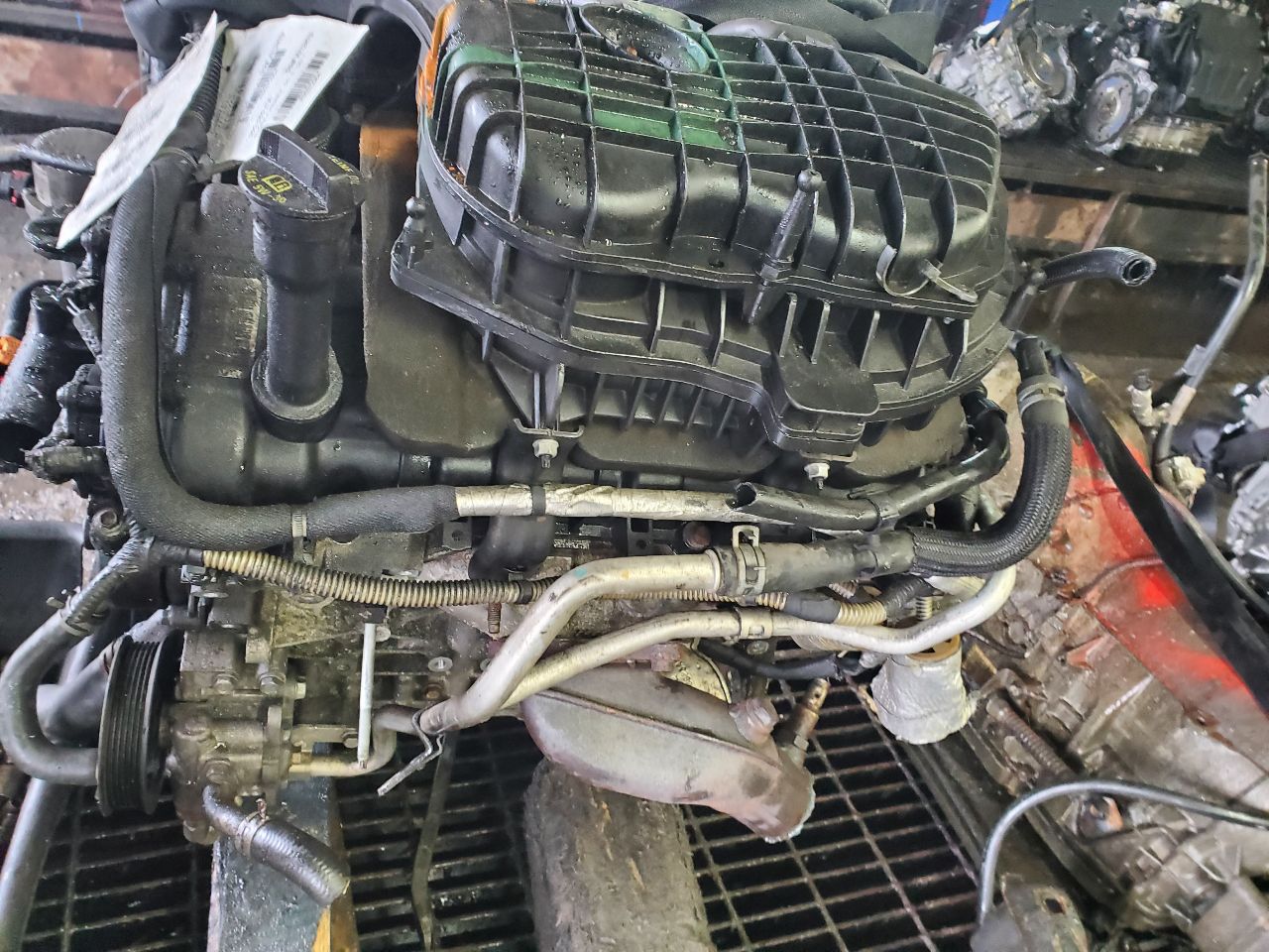 2011 JEEP GRAND CHEROKEE 6 cyl Gas Flex Fuel 3.6 ENGINE ASSEMBLY - 372964 — photo 4