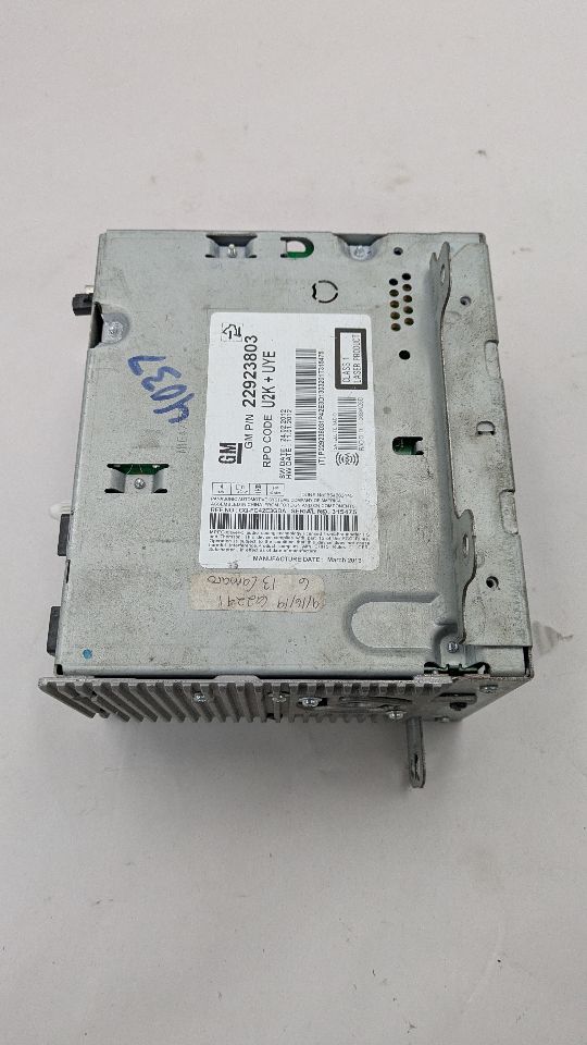 2013 CHEVROLET CAMARO 6cyl Gasoline 3.6 Radio Audio - 373199