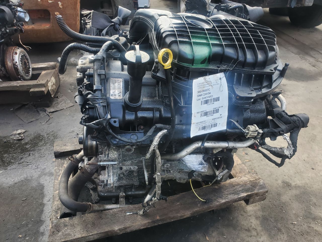 2013 DODGE CARAVAN ENGINE ASSEMBLY - 373696 — photo 4
