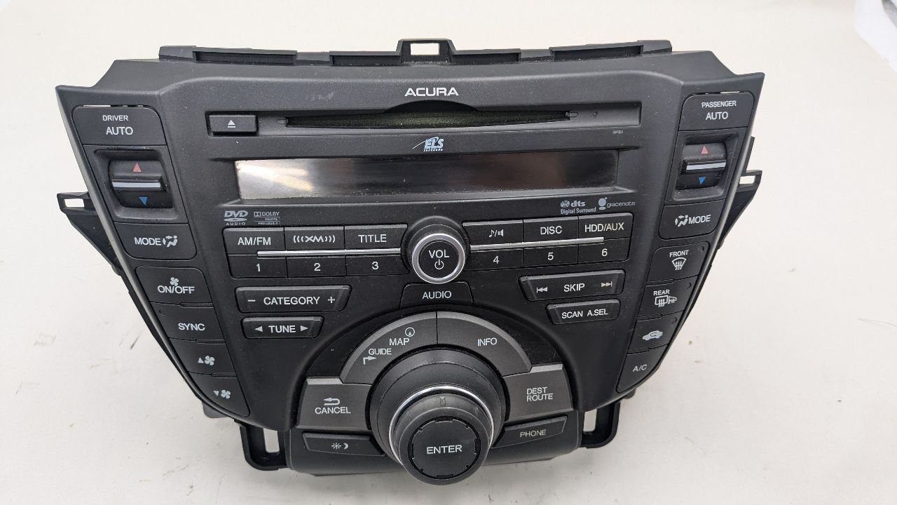 2012 ACURA TL 3.5L 6cyl Gasoline VVT Radio Audio - 373799