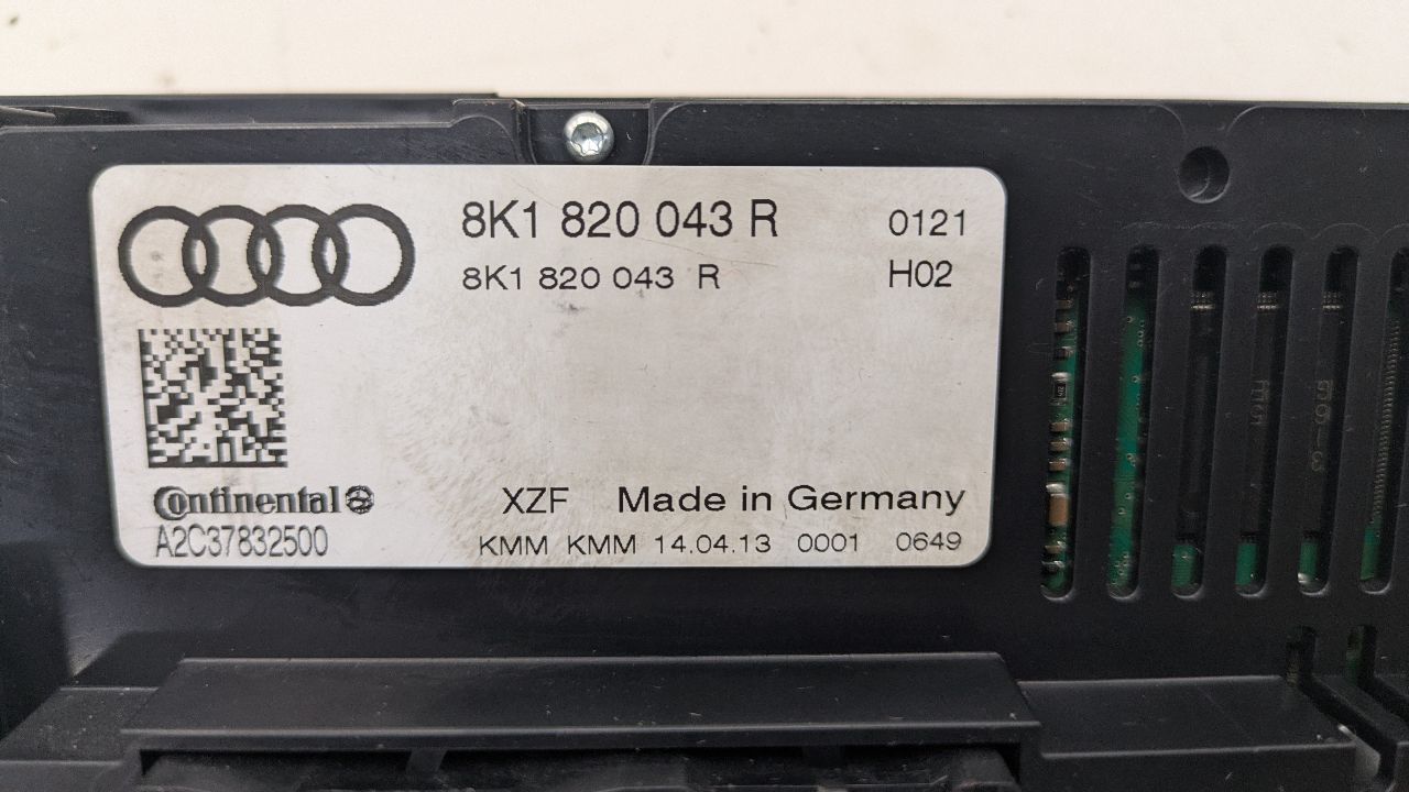 2013 AUDI A4 4cyl Gasoline Turbo 2.0 TEMP CONTROL - 373807 — photo 3