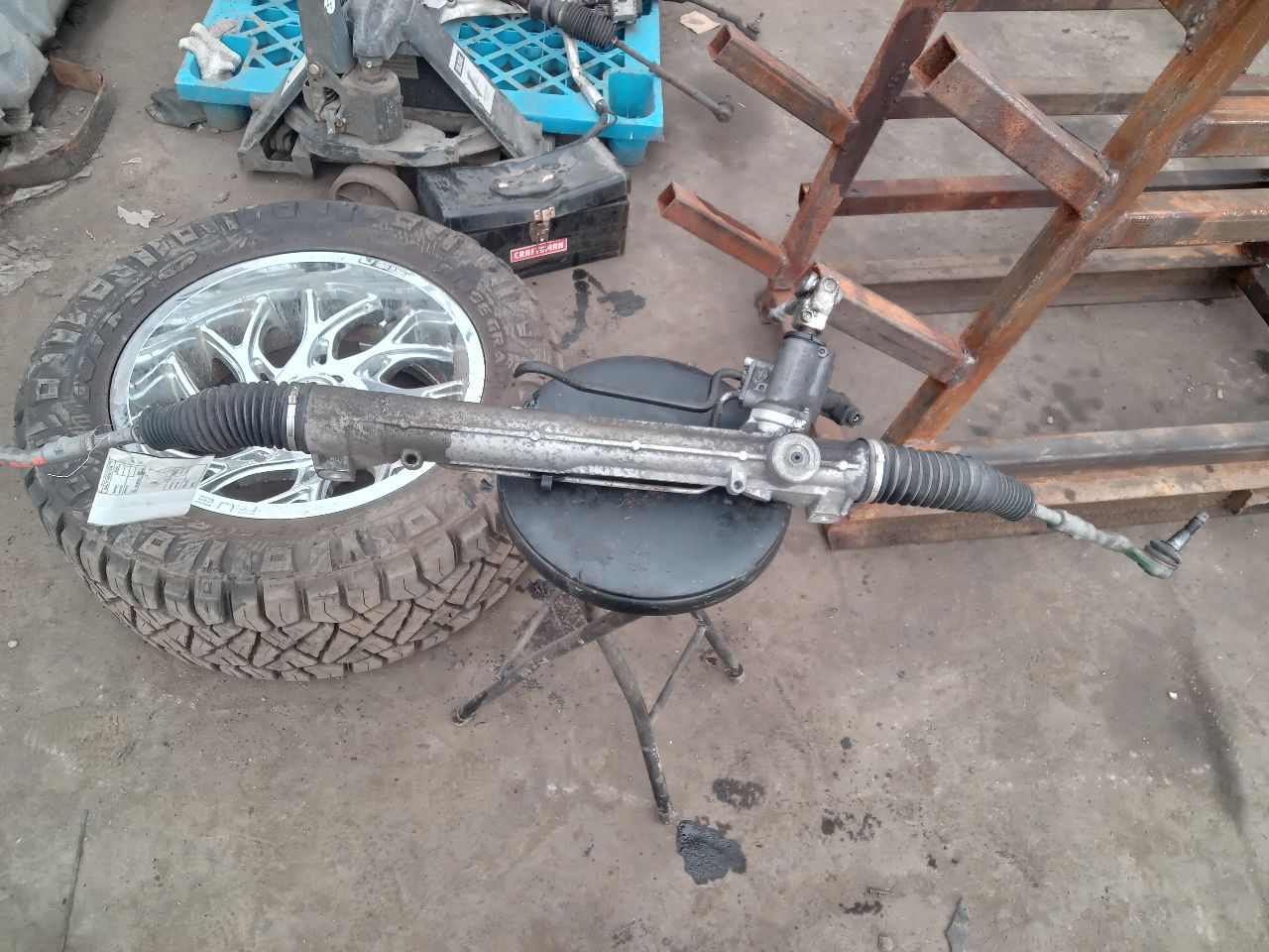 2013 AUDI A8 6cyl Supercharged 3.0 STEERING GEAR RACK - 373953 — photo 2