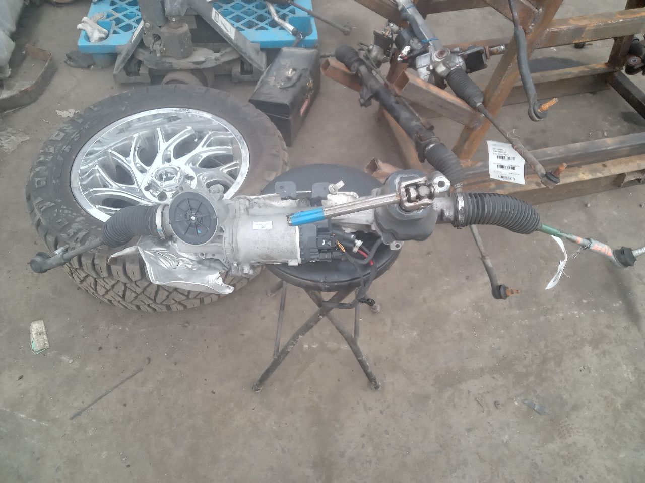 2019 JEEP CHEROKEE 3.2L 6cyl VVT STEERING GEAR RACK - 373976