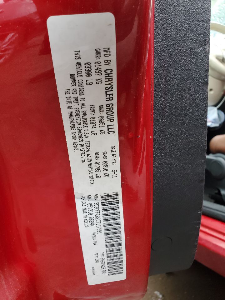 2012 FIAT 500 4cyl Gasoline 1.4 Transmiss,Transaxle - 374388