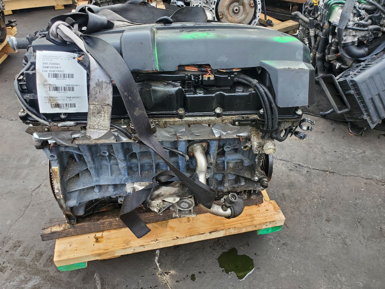2008 BMW 528i 6cyl Gasoline 3.0 ENGINE ASSEMBLY - 374437