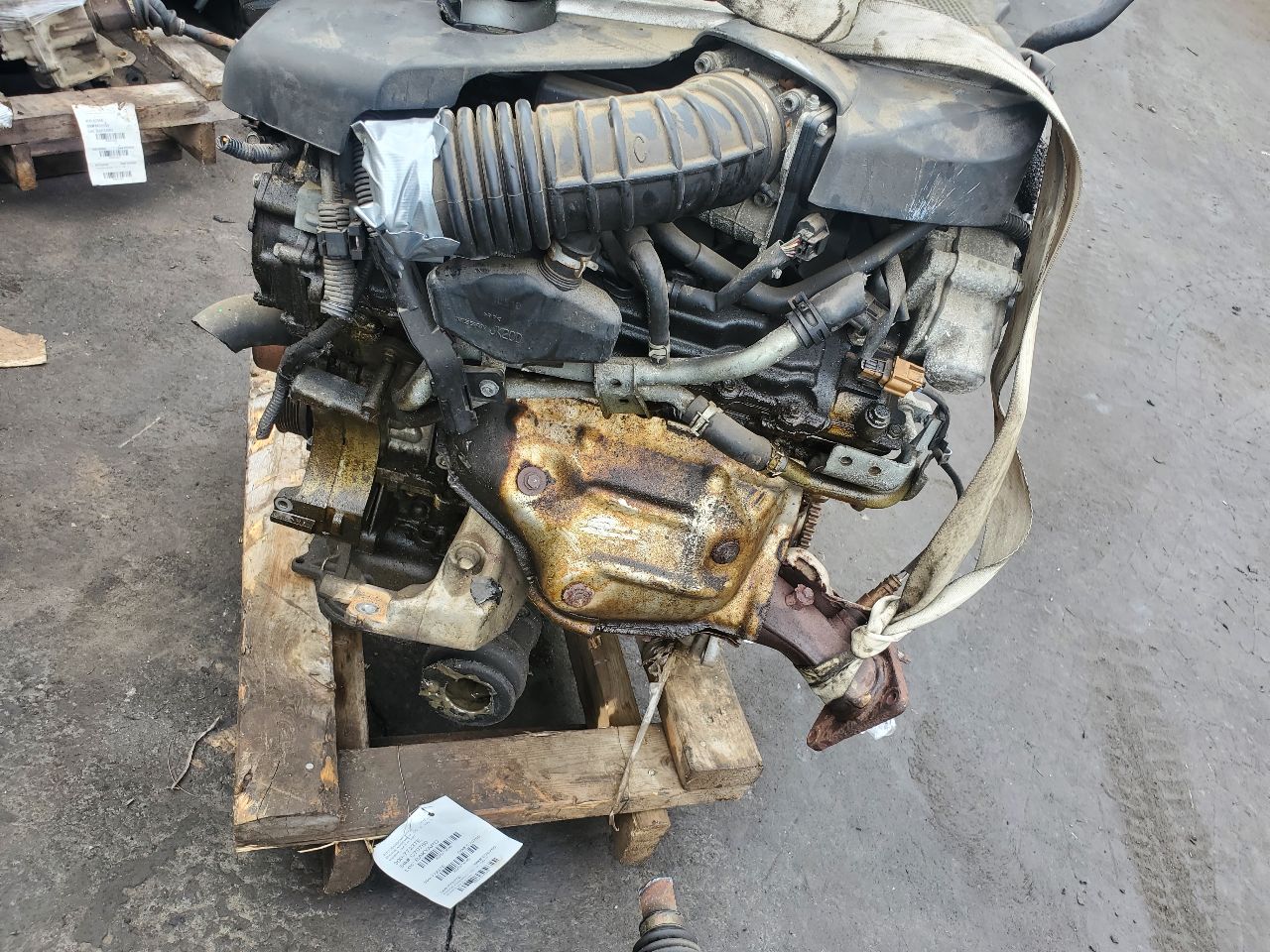 2012 INFINITI G37 6cyl Gasoline 3.7 ENGINE ASSEMBLY - 374545
