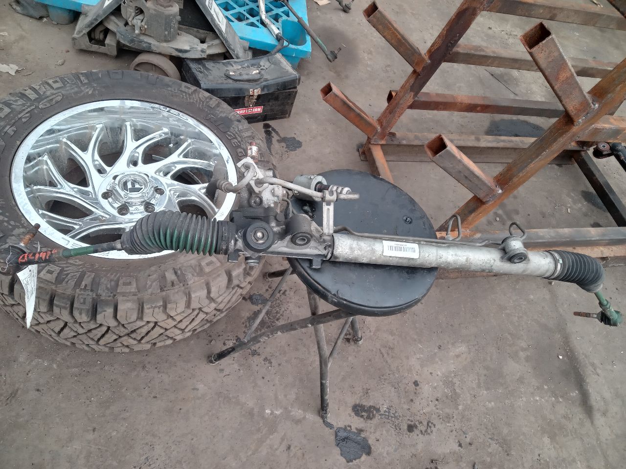 2009 FORD TAURUS 6cyl Gasoline 3.5 STEERING GEAR RACK - 374550