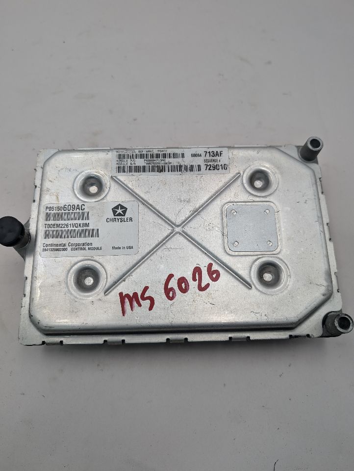 2012 DODGE CHARGER 6 cyl Gas Flex Fuel 3.6 Eng/Motor Cont Mod - 374785