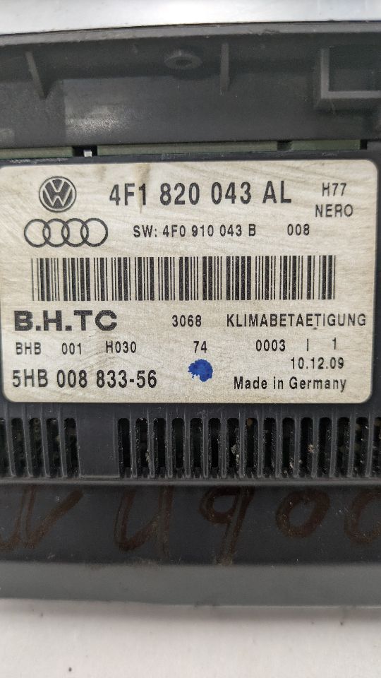 2010 AUDI A6 6cyl Supercharged 3.0 TEMP CONTROL - 374843 — photo 5