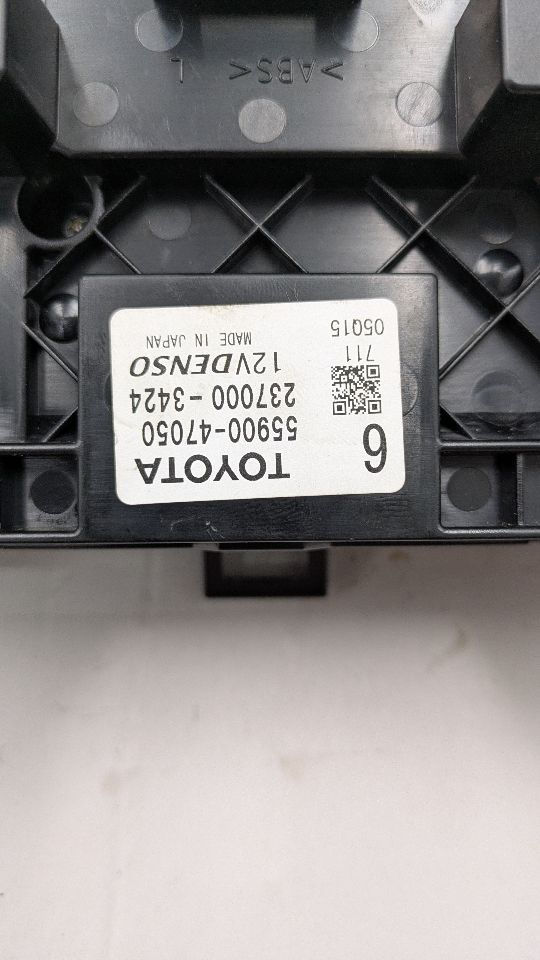 2012 TOYOTA PRIUS TEMP CONTROL - 374876 — photo 2