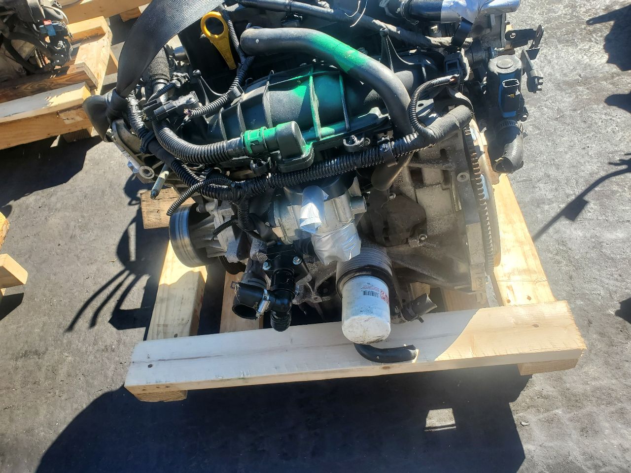2014 FORD ESCAPE 4cyl 1.6 EcoBoost ENGINE ASSEMBLY - 375118