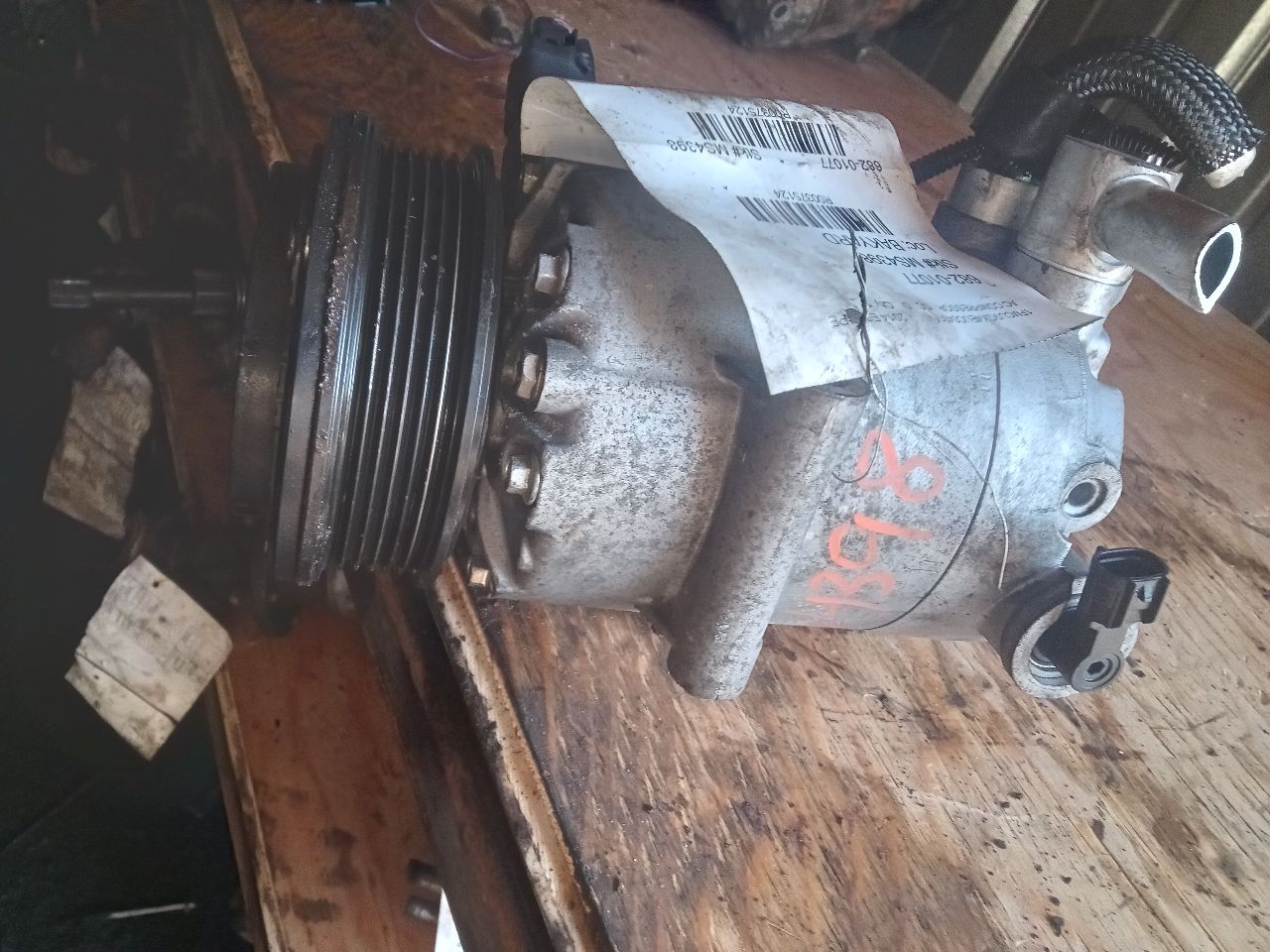 2014 FORD ESCAPE 4cyl 1.6 EcoBoost AC COMPRESSOR - 375124 — photo 1