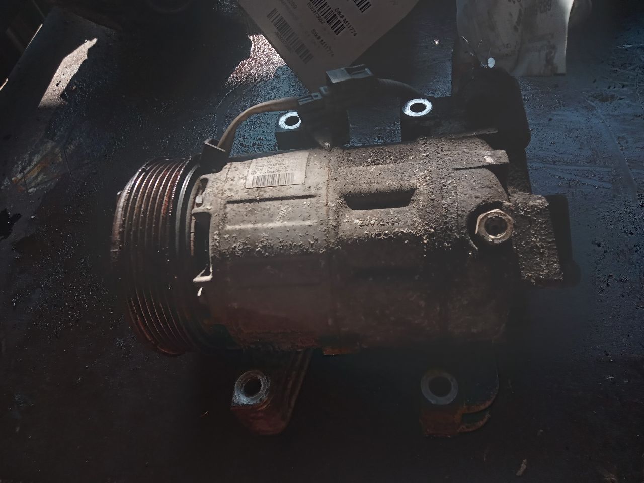 2014 NISSAN ALTIMA 4cyl Gasoline 2.5 DOHC AC COMPRESSOR - 375133