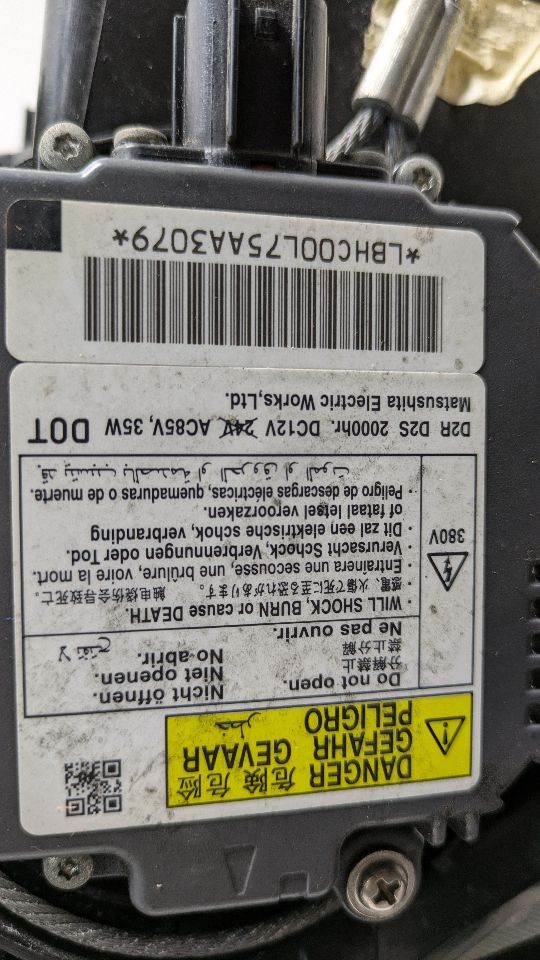 2007 ACURA MDX 3.7L 6cyl Gasoline Right HEADLAMP ASSEMBLY - 375283 — photo 5