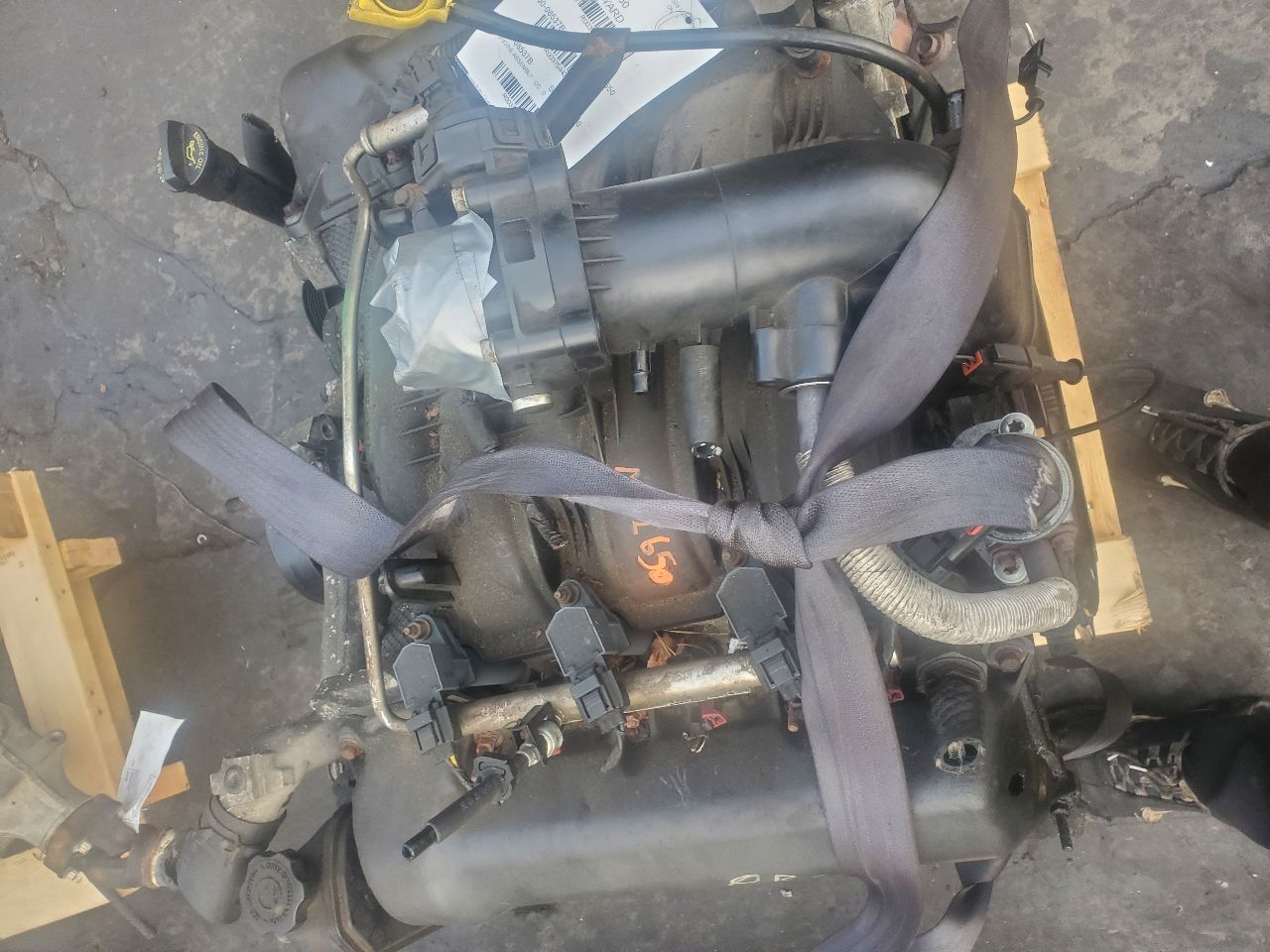 2008 JEEP LIBERTY 6cyl Gasoline 3.7 ENGINE ASSEMBLY - 375443 — photo 7