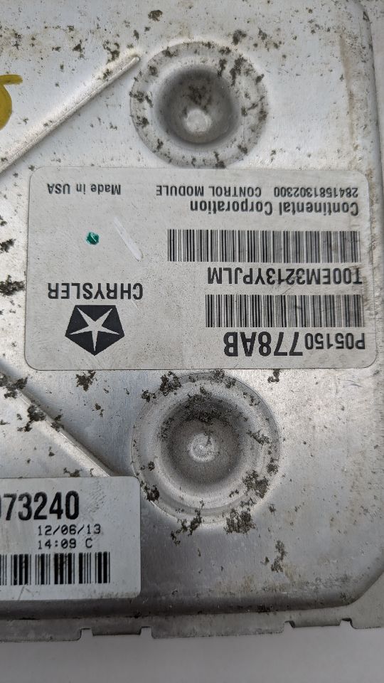 2014 DODGE CARAVAN 6cyl Gasoline 3.6 Eng/Motor Cont Mod - 376018 — photo 3