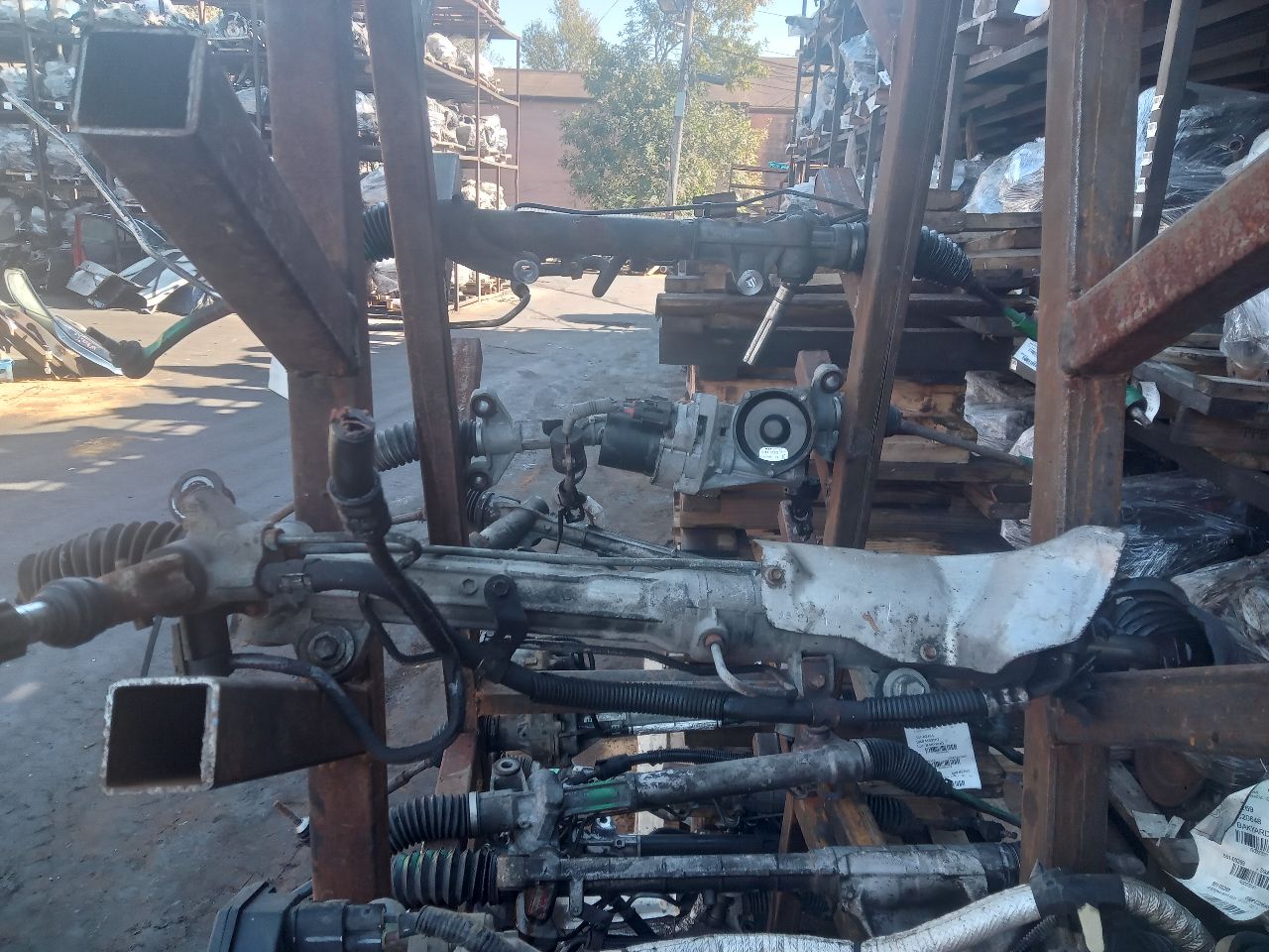 2014 FORD EDGE 6cyl Gasoline 3.5 STEERING GEAR RACK - 376181 — photo 2