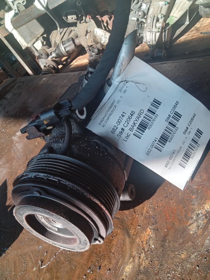 2014 FORD EDGE 6cyl Gasoline 3.5 AC COMPRESSOR - 376183 — photo 2