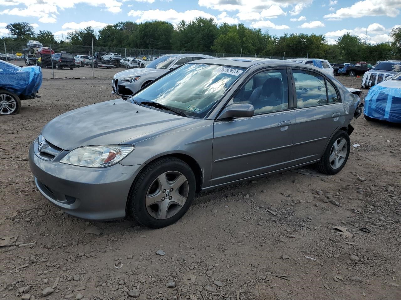 2005 HONDA CIVIC 4cyl Gasoline 1.7 VTEC Transmiss,Transaxle - 376318