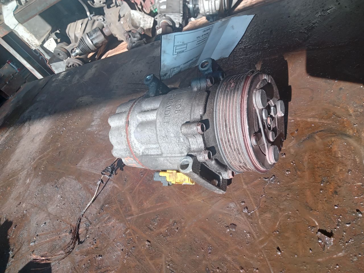 2013 MINI COOPER COUNTRYMAN 4cyl Gasoline Turbo 1.6 AC COMPRESSOR - 376576