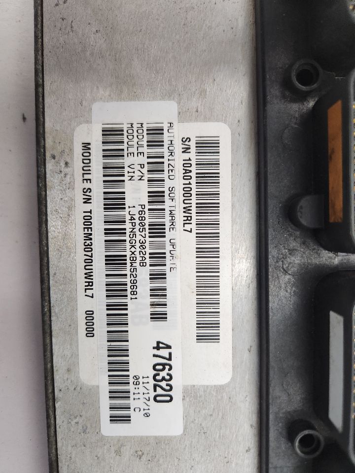 2011 JEEP LIBERTY Eng/Motor Cont Mod - 377267 — photo 4