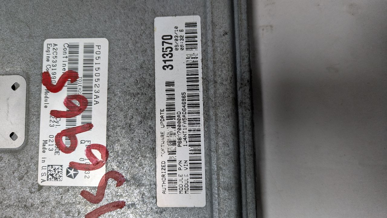 2010 JEEP COMPASS 2.0L 4cyl Gasoline VVT Eng/Motor Cont Mod - 377313 — photo 4