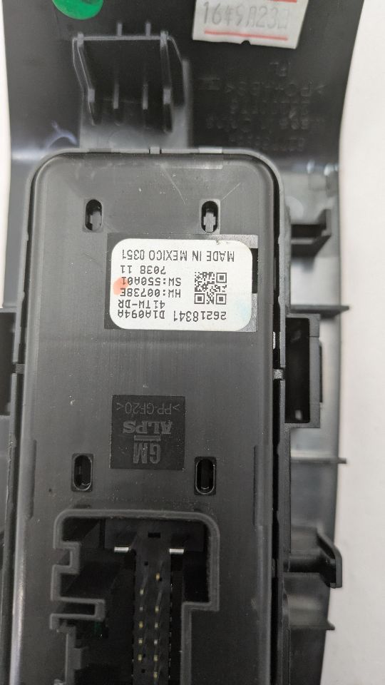 2018 BUICK REGAL Left Front Door Switch - 377334 — photo 4
