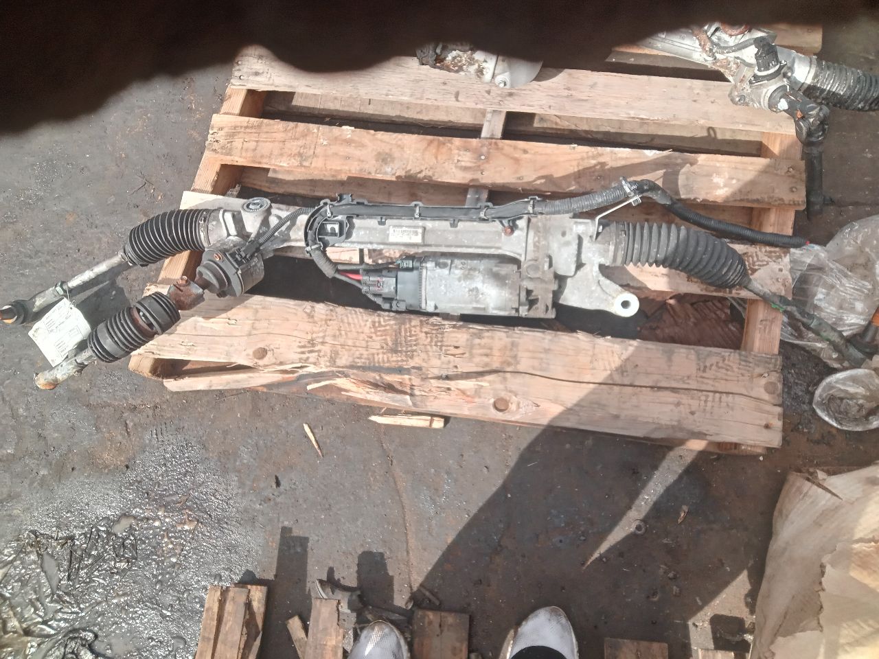 2019 LAND ROVER DISCOVERY 3.0L 6cyl Supercharged G STEERING GEAR RACK - 377579 — photo 2