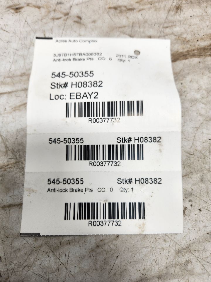 2011 ACURA RDX Anti-lock Brake Pts - 377732 — photo 6