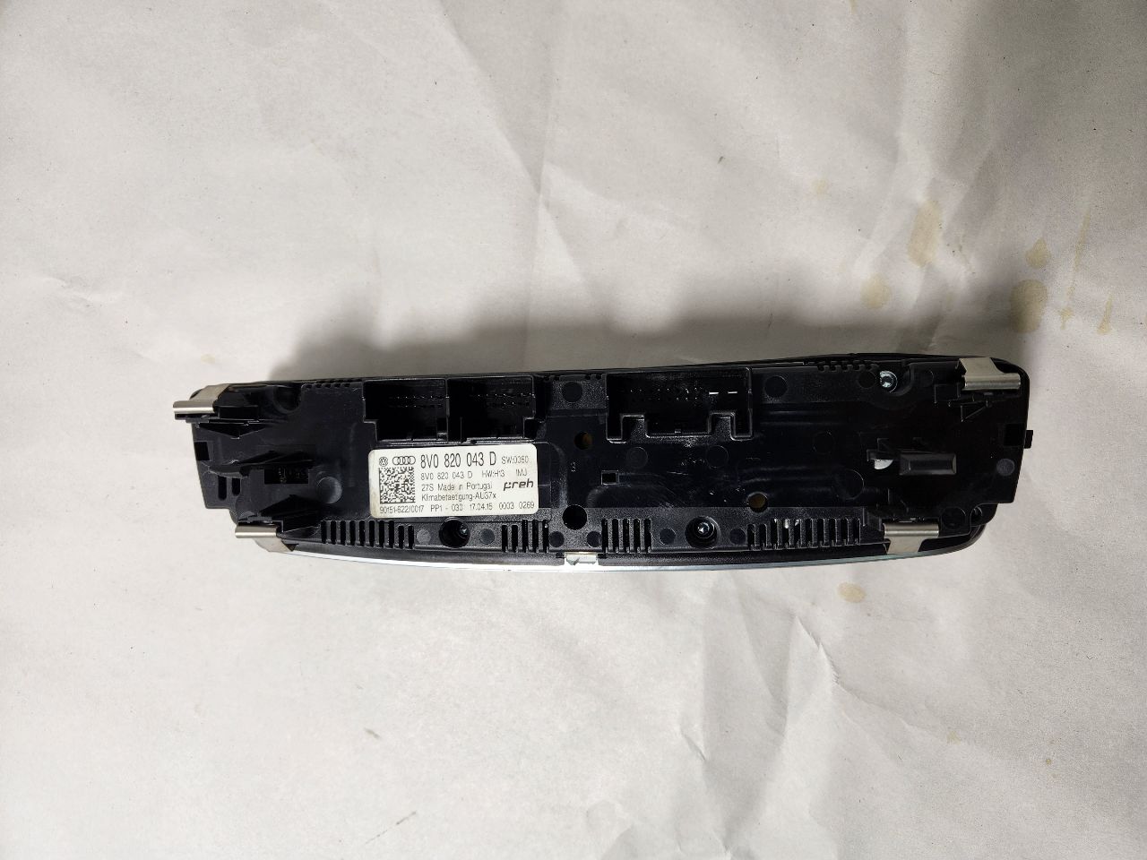 2015 AUDI A3 4cyl Gasoline Turbo 2.0 TEMP CONTROL - 377824 — photo 2
