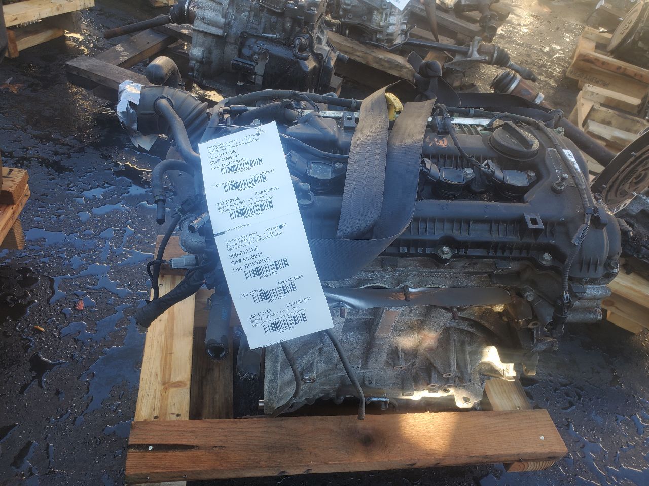 2013 HYUNDAI ELANTRA 4cyl Gasoline 1.8 PZEV ENGINE ASSEMBLY - 377893