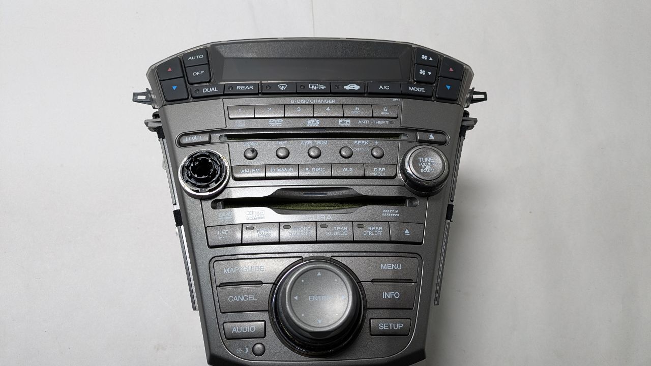 2009 ACURA MDX 3.7L 6cyl Gasoline VVT Radio Audio - 378113