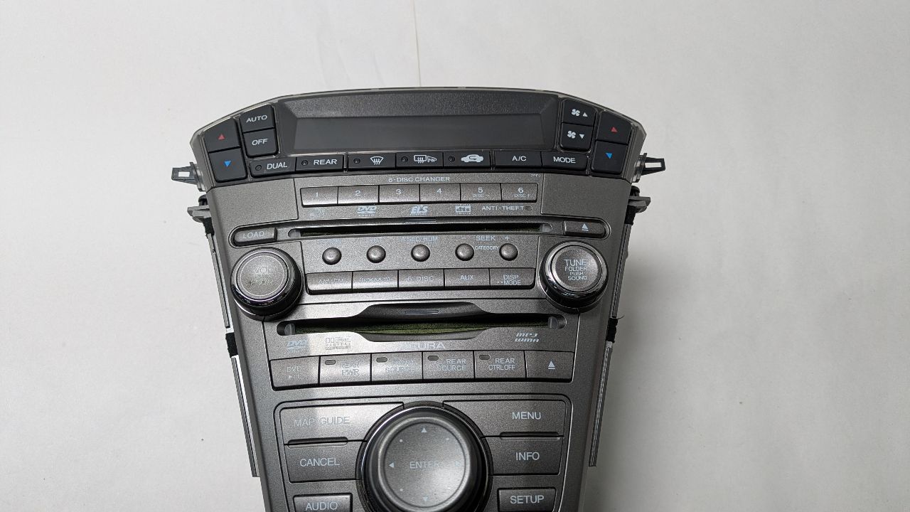 2009 ACURA MDX 3.7L 6cyl Gasoline VVT Radio Audio - 378196