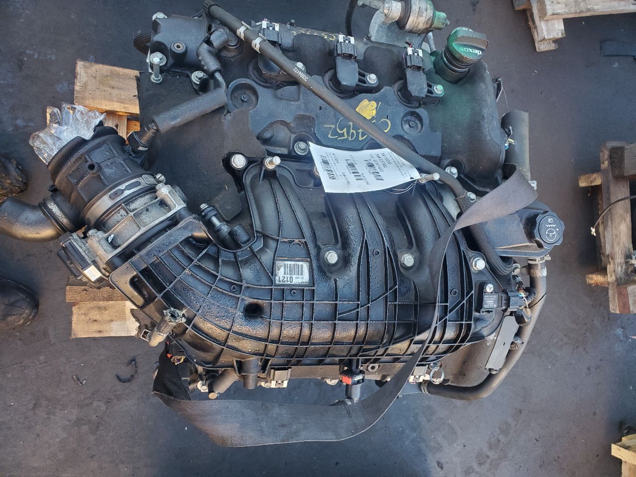 2014 CHEVROLET IMPALA 6 cyl Gas Flex Fuel 3.6 ENGINE ASSEMBLY - 378269 — photo 5