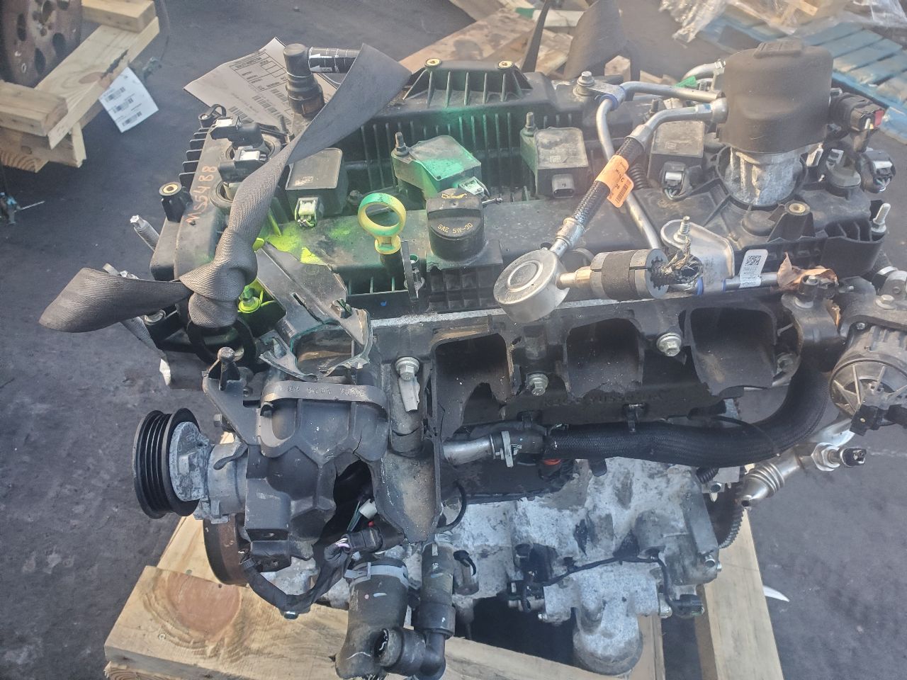 2020 FORD EDGE 2.0L 4cyl Turbo Gasoline ENGINE ASSEMBLY - 379147 — photo 2