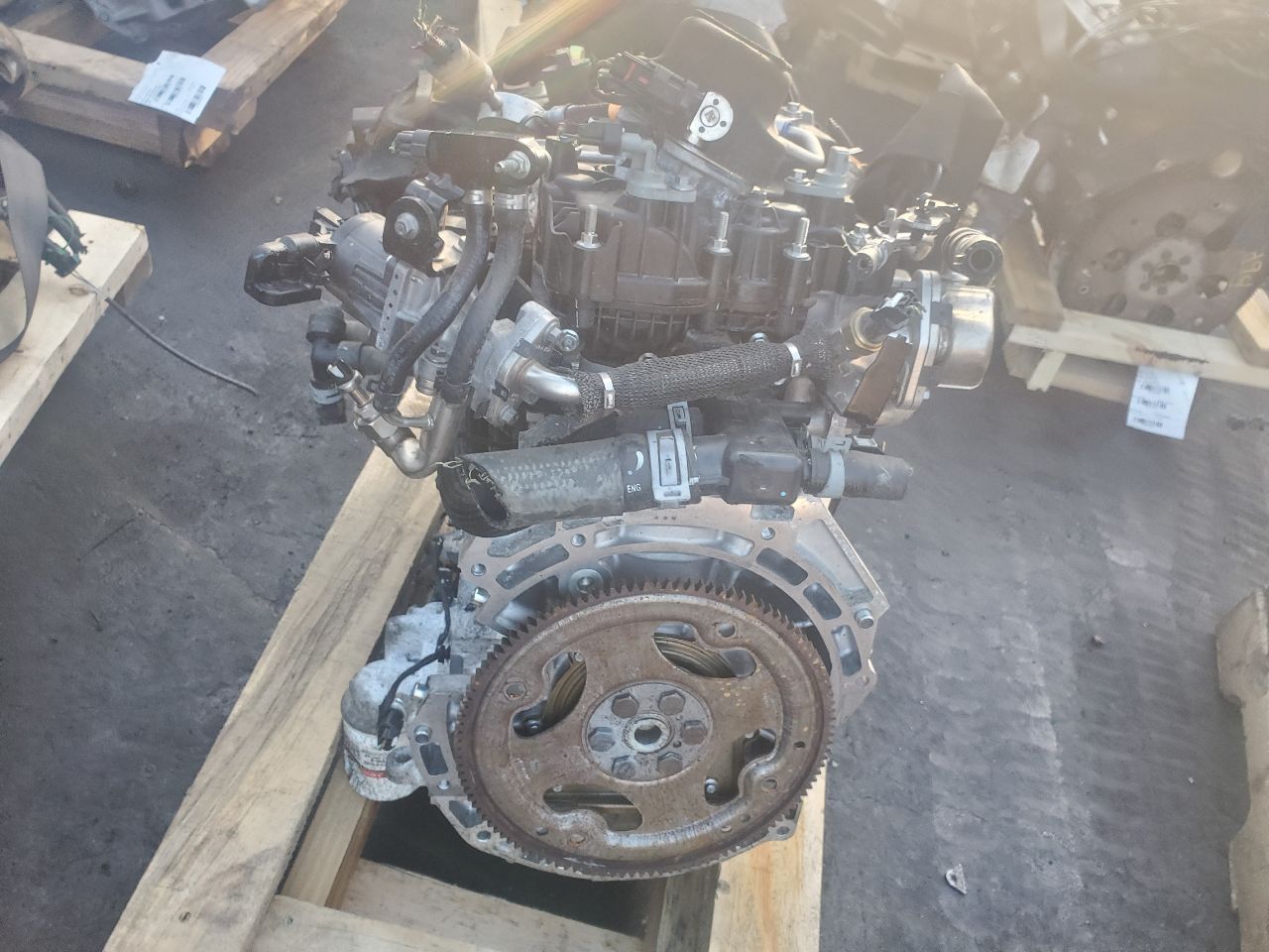 2020 FORD EDGE 2.0L 4cyl Turbo Gasoline ENGINE ASSEMBLY - 379147 — photo 3