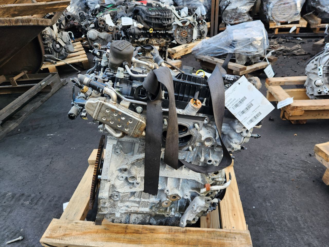 2020 FORD EDGE 2.0L 4cyl Turbo Gasoline ENGINE ASSEMBLY - 379147 — photo 4