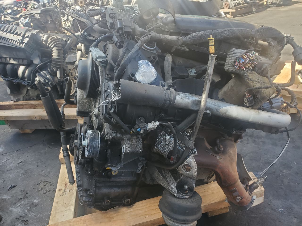 2013 HYUNDAI GENESIS 6cyl Gasoline 3.8 ENGINE ASSEMBLY - 379183 — photo 3