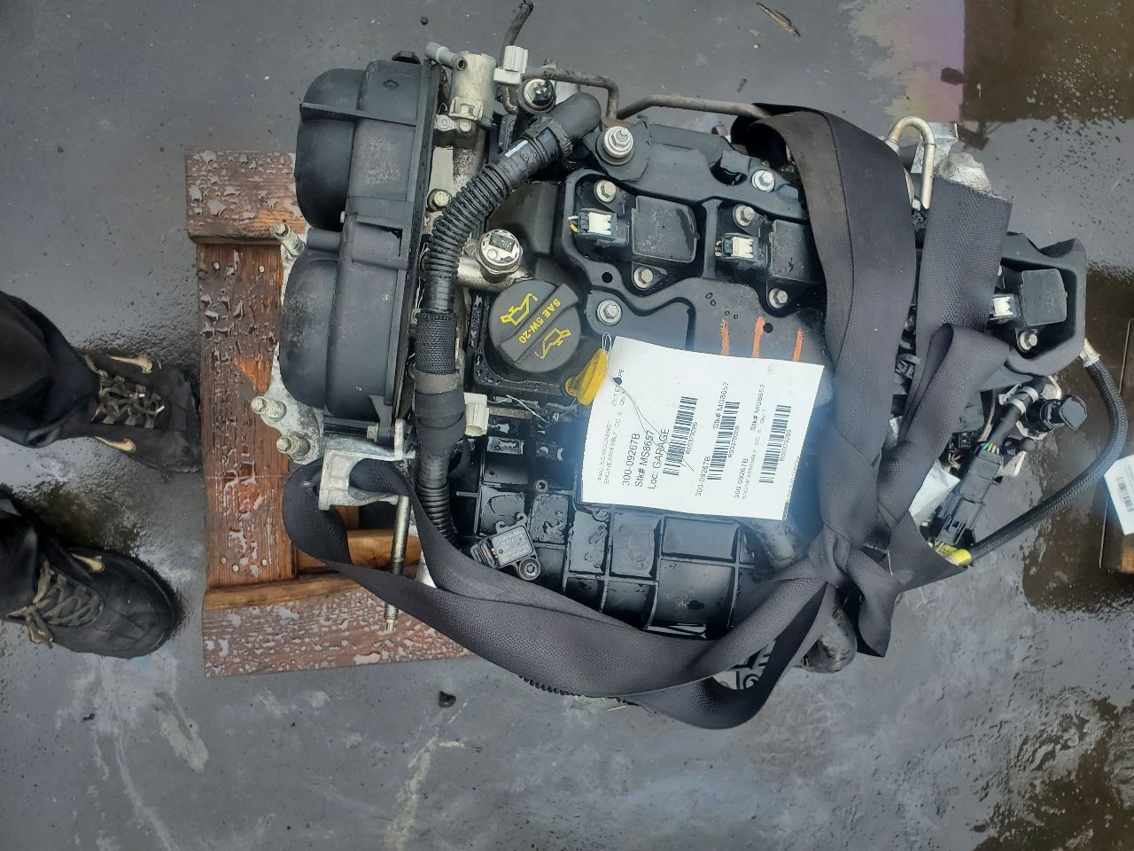 2016 FORD ESCAPE 4cyl 1.6 EcoBoost ENGINE ASSEMBLY - 379289 — photo 5