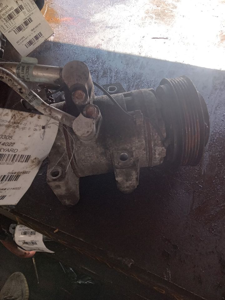 2010 MAZDA 6 4cyl Gasoline 2.5 AC COMPRESSOR - 379337