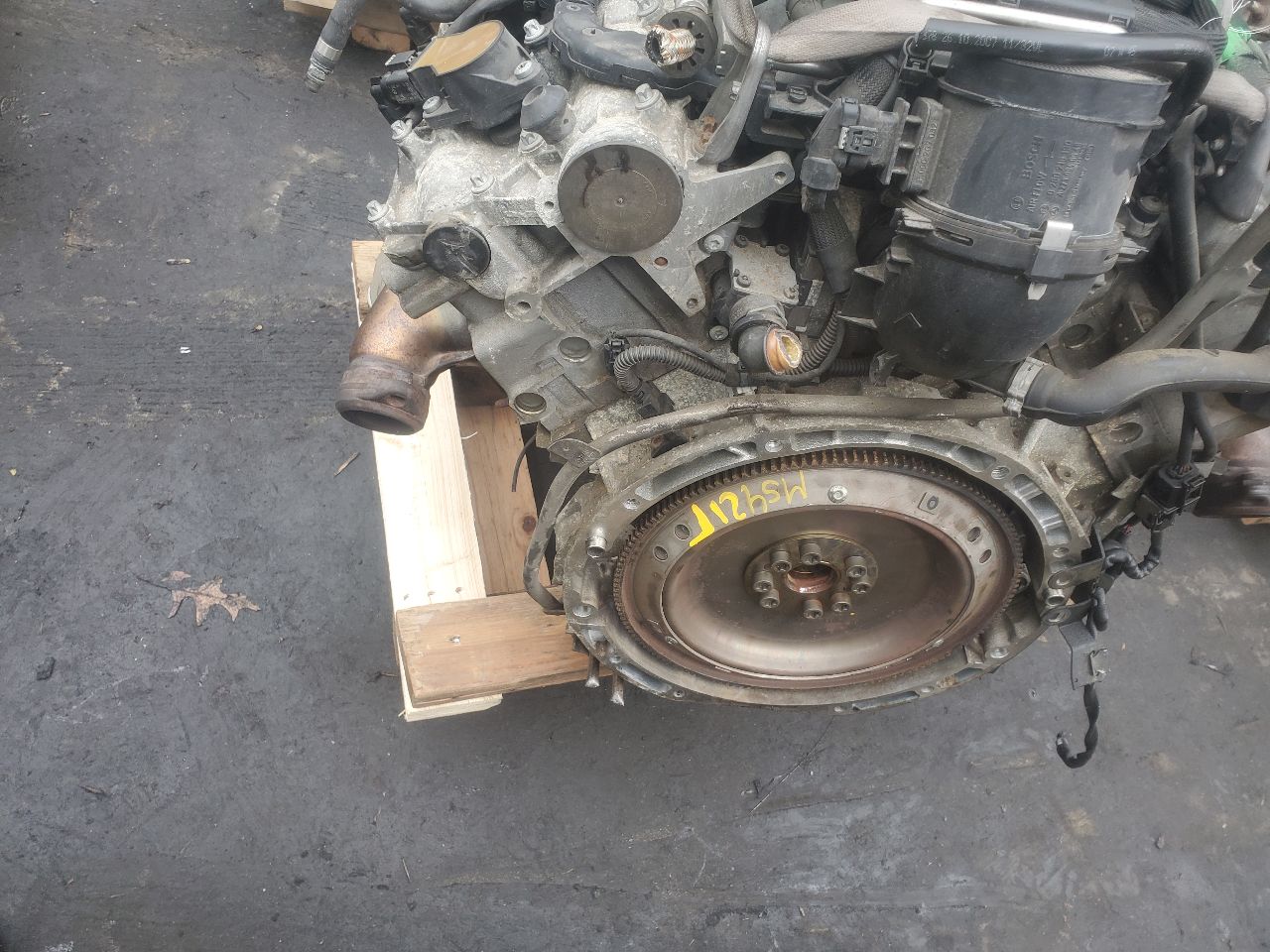 2008 MERCEDES-BENZ S-CLASS 8cyl Gasoline 5.5 ENGINE ASSEMBLY - 379798