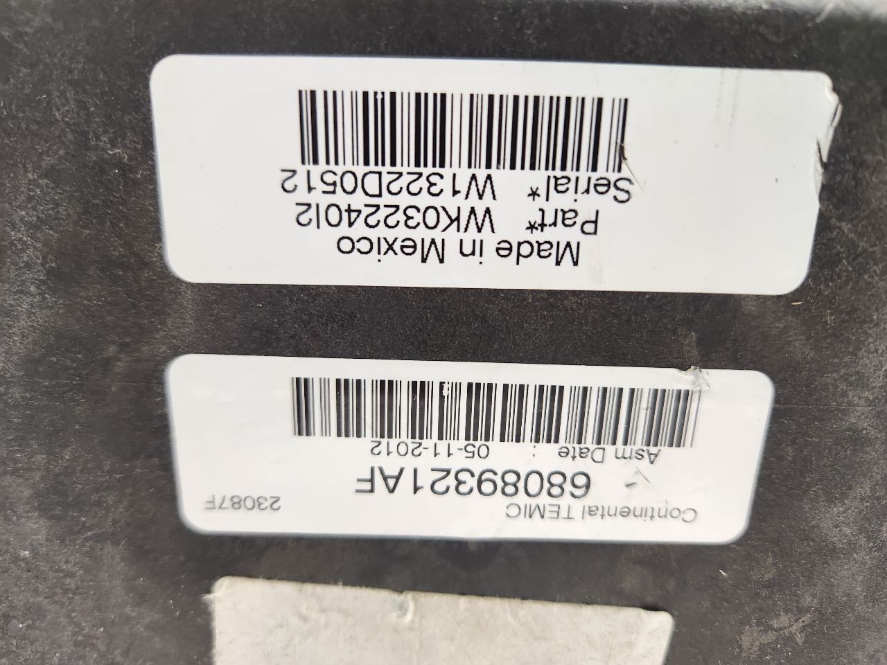 2012 DODGE DURANGO 6cyl Gasoline 3.6 Chassis Cont Mod - 379807 — photo 4