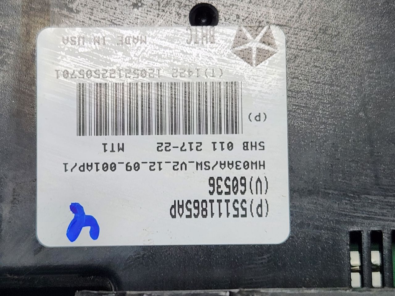 2012 DODGE DURANGO 6cyl Gasoline 3.6 TEMP CONTROL - 379815 — photo 7
